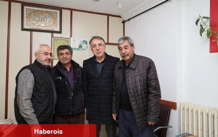 Mehmet Savran'dan cami esnafına ziyaret - Haberois Mehmet Savran'dan cami esnafına ziyaret