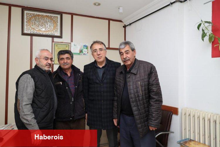 Mehmet Savran'dan cami esnafına ziyaret