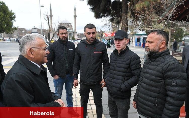 Memduh Büyükkılıç'tan esnaf ziyareti - Haberois Memduh Büyükkılıç'tan esnaf ziyareti