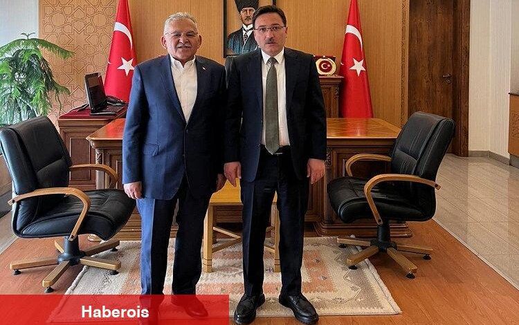 Memduh Büyükkılıç'tan Vali Çiçek'e özel ziyaret - Haberois Memduh Büyükkılıç'tan Vali Çiçek'e özel ziyaret