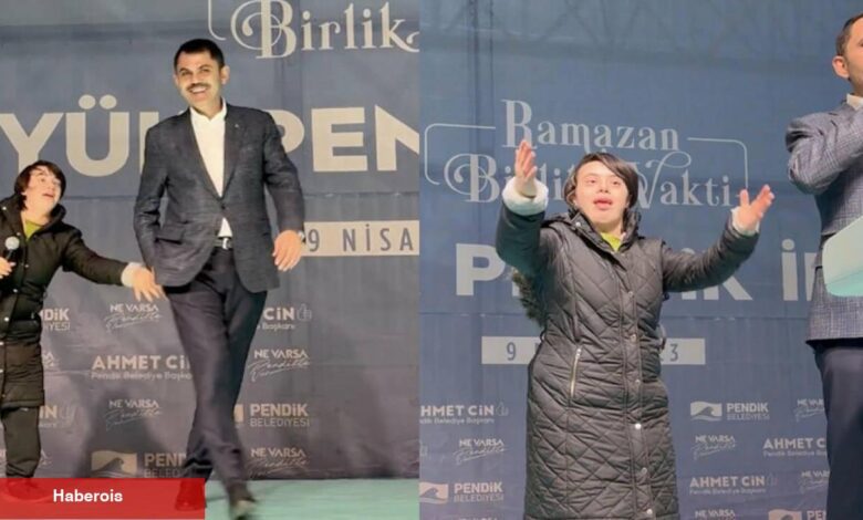 Murat Kurum'un down sendromlu gençle iftar konuşması herkesi gülümsetti! - Haberois Murat Kurum'un down sendromlu gençle iftar konuşması herkesi gülümsetti!