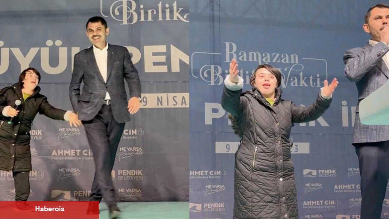 Murat Kurum'un down sendromlu gençle iftar konuşması herkesi gülümsetti!