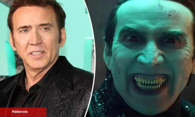 Nicolas Cage, 'Drakula' karakterinin hakkını verdi! Dişlerini sivri bir formda törpületti - Haberois Nicolas Cage, 'Drakula' karakterinin hakkını verdi! Dişlerini sivri bir formda törpületti