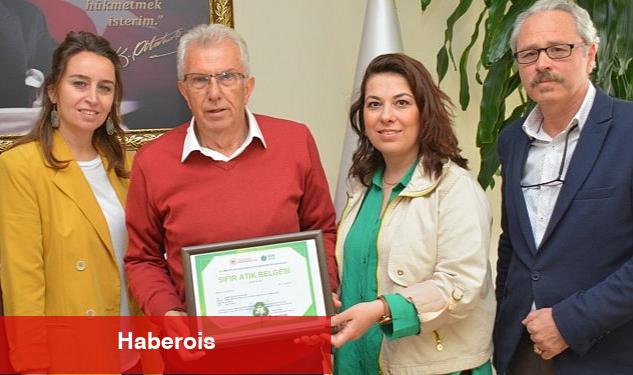 Ödemiş Belediyesi, "Sıfır Atık" belgesine kavuştu - Haberois Ödemiş Belediyesi, "Sıfır Atık" belgesine kavuştu