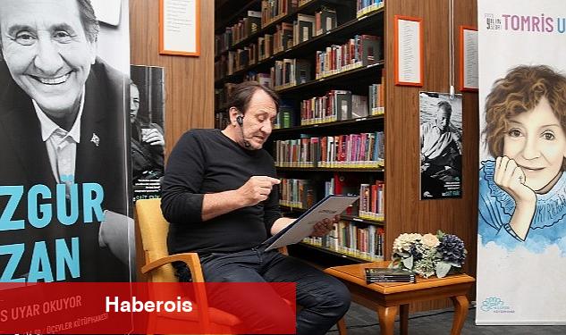 Oyuncu Özgür Ozan öğrencilere Tomris Uyar öyküsü okudu - Haberois Oyuncu Özgür Ozan öğrencilere Tomris Uyar öyküsü okudu