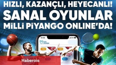 Oyunseverlere müjde! Sanal Oyunlar şimdi Milli Piyango Online'da