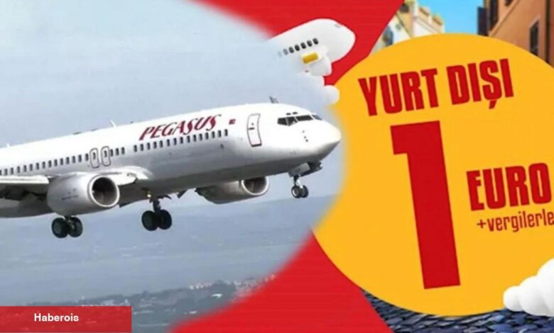 Pegasus'ta uçak biletleri 1 euro mu? 1 euro'ya uçak bileti var mı? - Haberois Pegasus'ta uçak biletleri 1 euro mu? 1 euro'ya uçak bileti var mı?