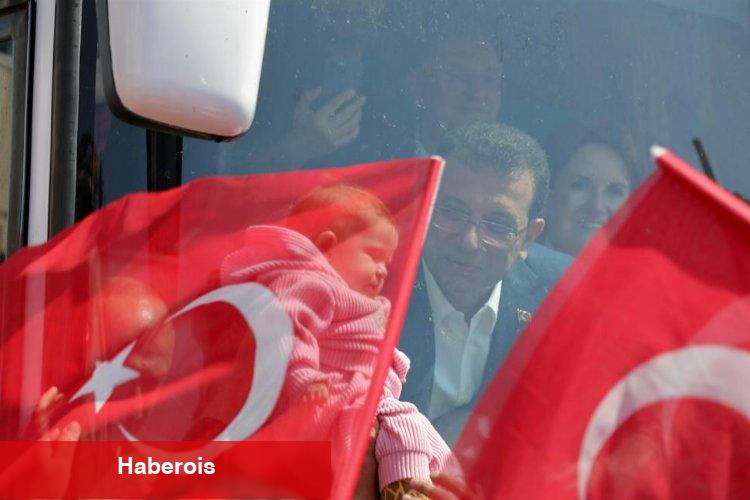 Samandağ'da Akşener ve İmamoğlu'na sevgi seli