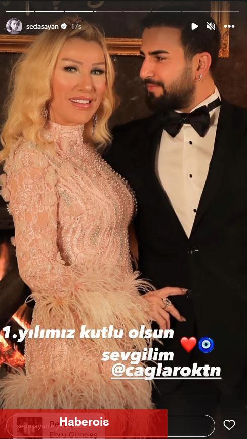 Seda Sayan ve Çağlar Ötken'den birinci yıl dönümüne özel paylaşım! "Birlikte bir ömür"