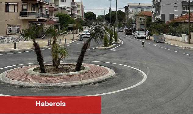 Seferihisar'da Temel Cingöz Caddesi yenilendi - Haberois Seferihisar'da Temel Cingöz Caddesi yenilendi