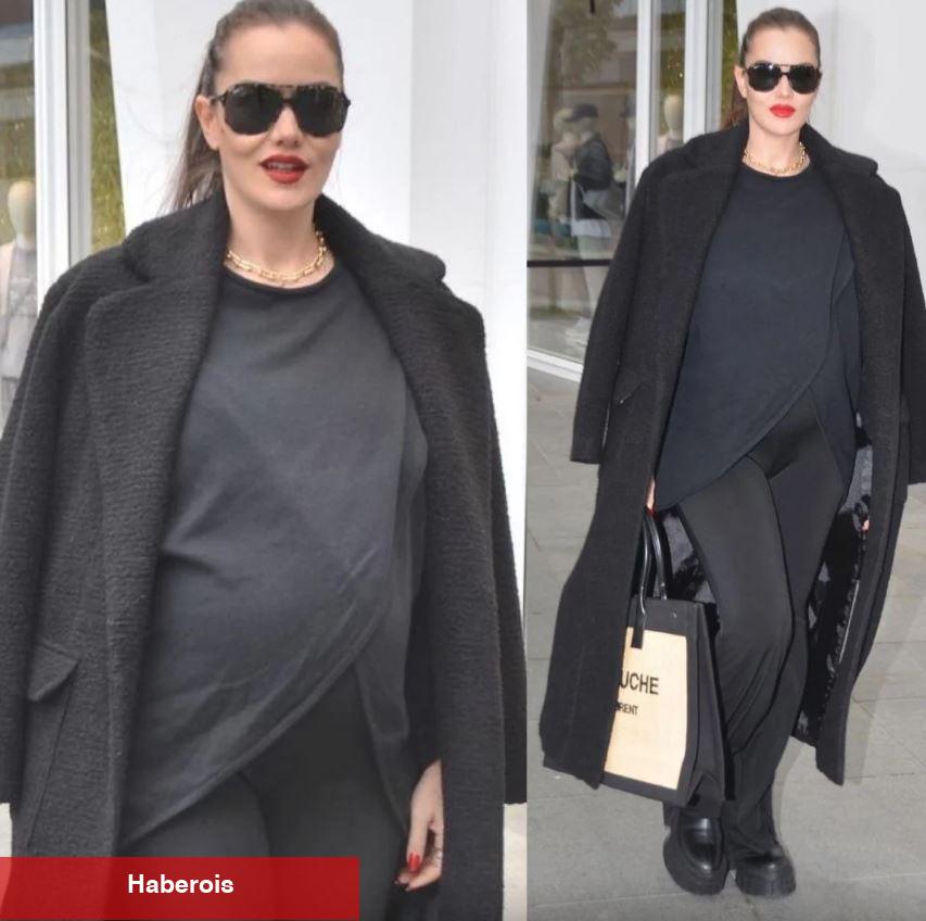 Taze anne Fahriye Evcen'den toplumsal medyayı yıkan Kerem bebek paylaşımı! İşte Kerem bebek...