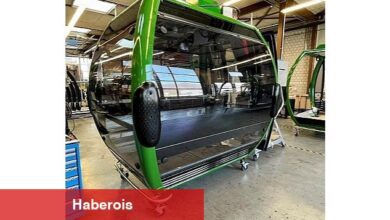 Teleferiğin panoramik kabinlerinin üretimine başlandı