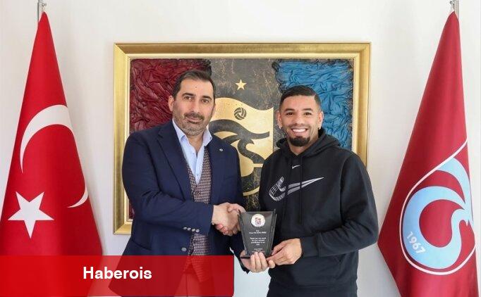 Trabzonspor, Bruno Peres'e plaket verdi - Haberois Trabzonspor, Bruno Peres'e plaket verdi
