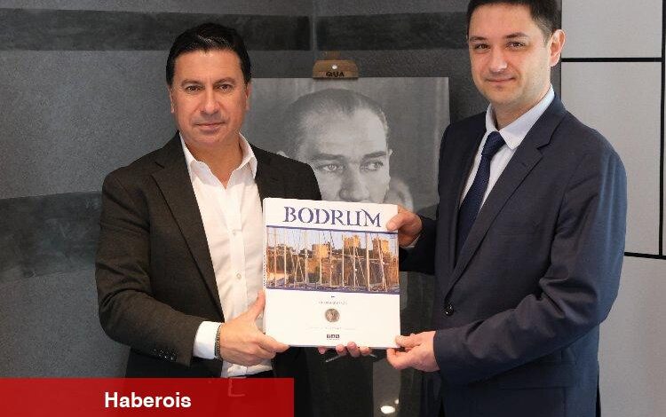 Ukrayna Konsolosu'ndan Ahmet Aras'a ziyaret - Haberois Ukrayna Konsolosu'ndan Ahmet Aras'a ziyaret