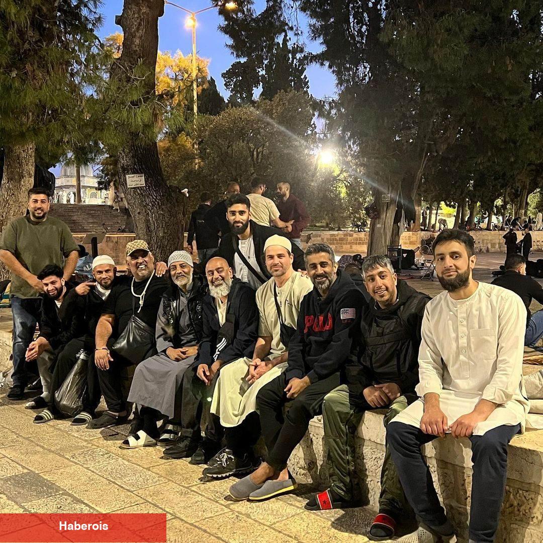 Ünlü aktör Reshad Strik Kudüs'e ziyarette bulundu! "Geri döneceğim"