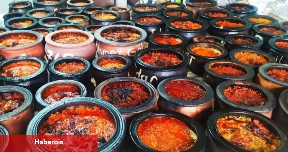 Üretimi 8 saat süren İskilip keşkeği iftar sofralarını şenlendiriyor!