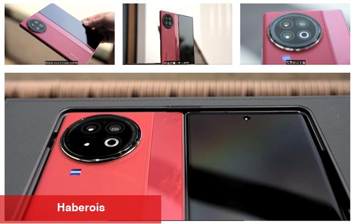 Vivo X Fold 2 birinci sefer bu kadar net görüldü