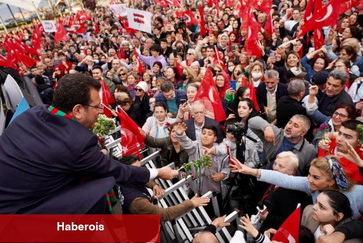 Yalova'da İmamoğlu'na sevgi seli