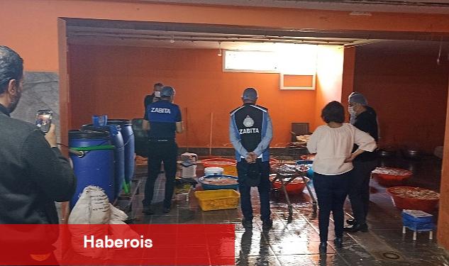 Yenişehir Belediyesinden kaçak sakatat deposuna baskın