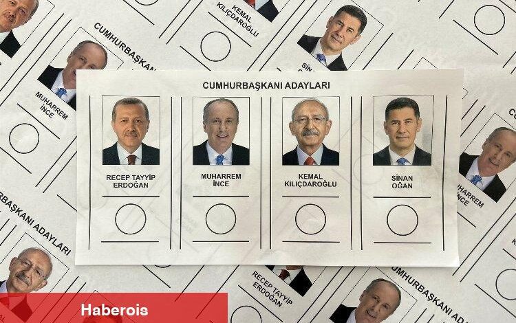 YSK'nın Cumhurbaşkanlığı pusulalarını paylaştı