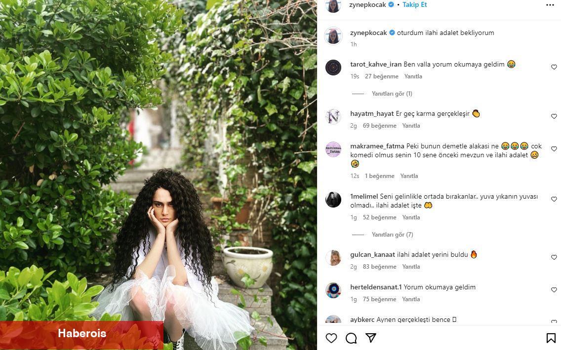 Zeynep Koçak'tan Demet Özdemir ile Oğuzhan Koç ayrılığı sonrası göndermeli paylaşım!