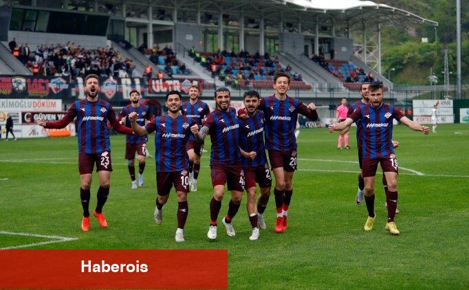 1461 Trabzon, TFF 1.Lig'e bir adım daha attı