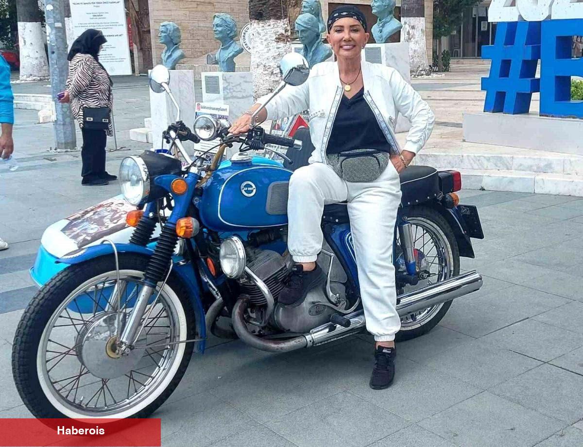 60 yaşındaki Bahar Öztan'dan yıllar sonra bir ilk! 41 yıl sonra tekrar bindi
