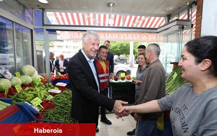 Ali Engin esnafın sesine kulak verdi - Haberois Ali Engin esnafın sesine kulak verdi
