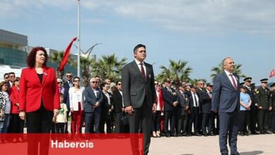 Aliağa'da Atatürk'ü Anma, Gençlik ve Spor Bayramı Coşkusu