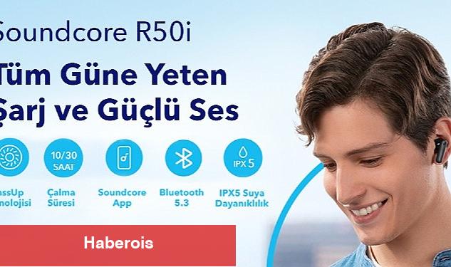 ANKER Soundcore R50i Bluetooth Kulaklık Türkiye'de İlk Kez Hepsiburada'da Ön Siparişe Açıldı - Haberois ANKER Soundcore R50i Bluetooth Kulaklık Türkiye'de İlk Kez Hepsiburada'da Ön Siparişe Açıldı
