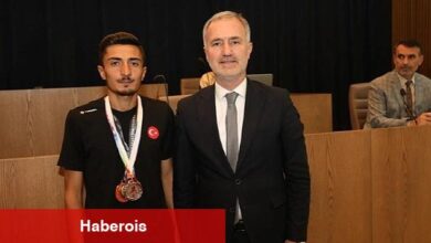 Balkan 3'üncüsü Milli Sporcu Mecliste Ödüllendirildi