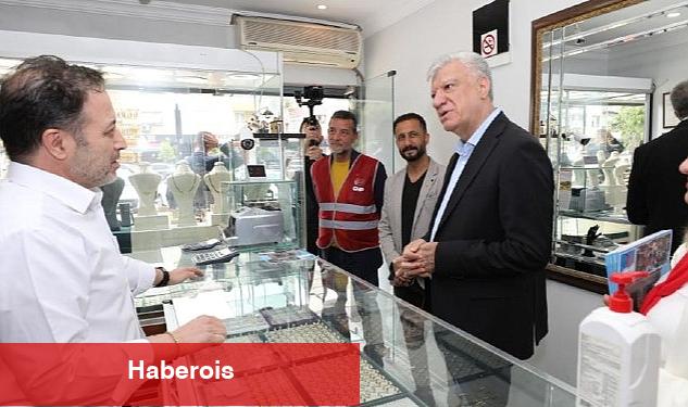 Başkan Engin Esnafın Sesine Kulak Verdi - Haberois Başkan Engin Esnafın Sesine Kulak Verdi