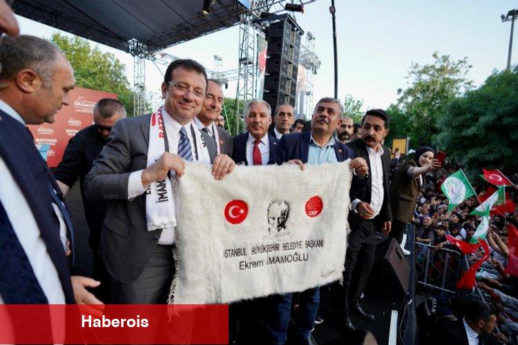 Batman'da İmamoğlu coşkusu