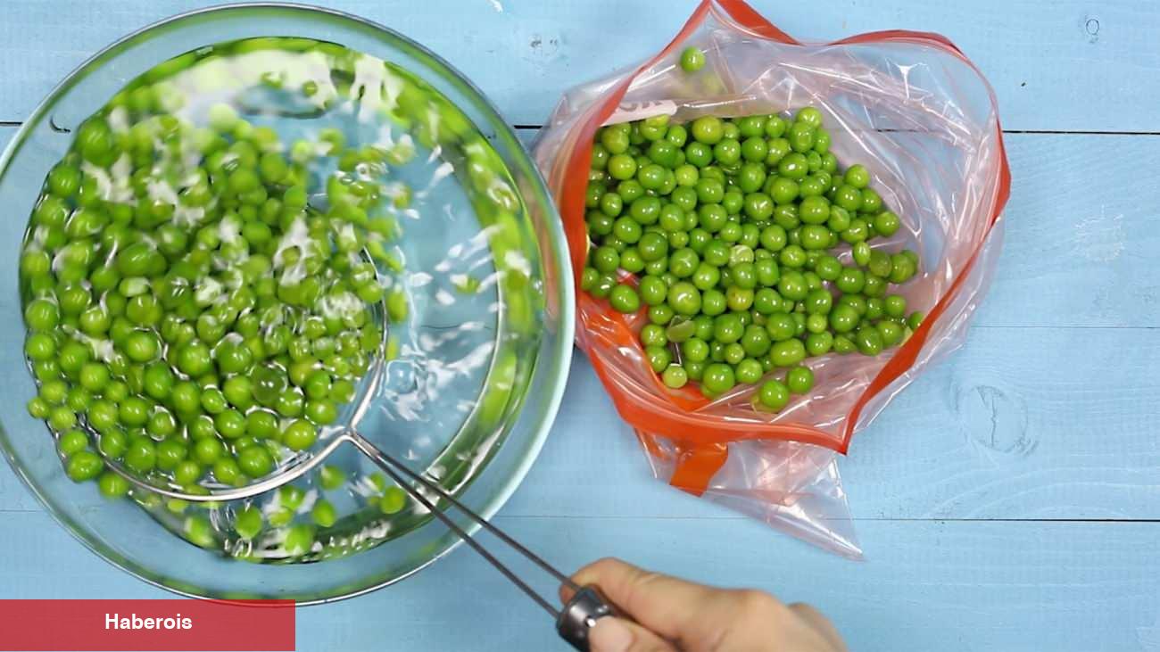 Bezelye nasıl ayıklanır? Bezelye kabuğundan nasıl ayrılır? Bezelye dondurucuya nasıl atılır?