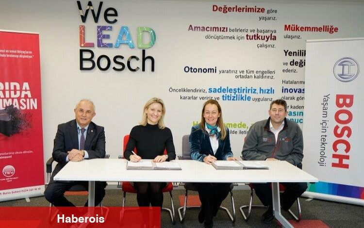 Bosch'tan Bursa'da 50 meslek lisesi öğrencisine TEV bursu - Haberois Bosch'tan Bursa'da 50 meslek lisesi öğrencisine TEV bursu