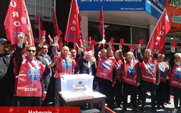 Büro-İş Geçim Sandığını Kurdu, İktidara Kırmızı Kart Gösterdi! - Haberois Büro-İş Geçim Sandığını Kurdu, İktidara Kırmızı Kart Gösterdi!