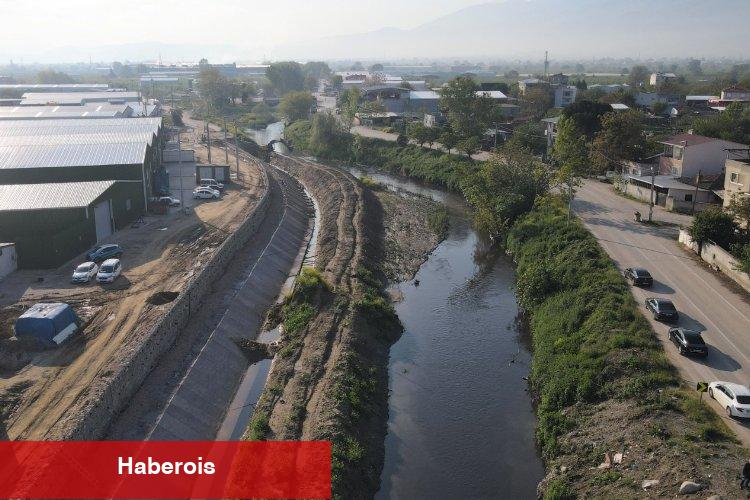 Bursa Yıldırım'da taşkın riski tarihe karışıyor