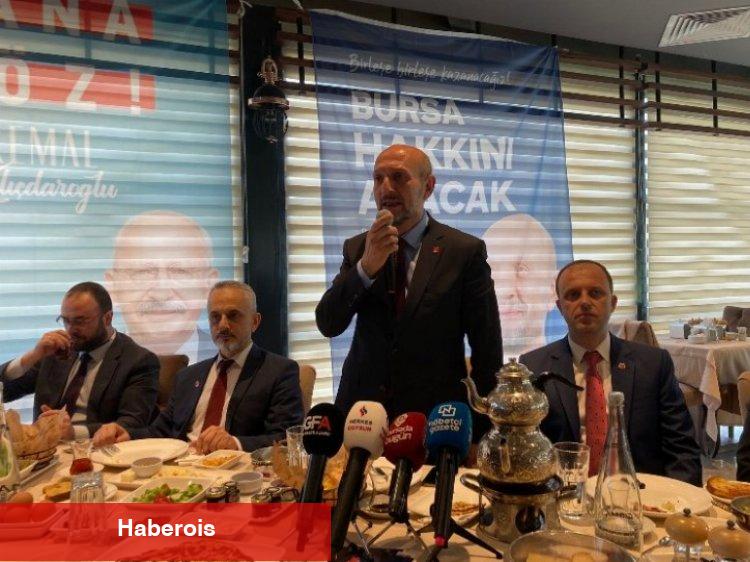 Bursa'da iş insanlarıyla 'Saadet'li buluşma