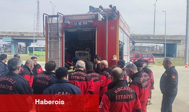Büyükşehir İtfaiyesinden operatör eğitimi - Haberois Büyükşehir İtfaiyesinden operatör eğitimi