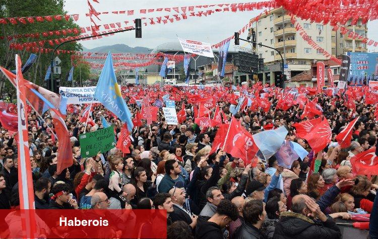 CHP'den Bursalılara teşekkür