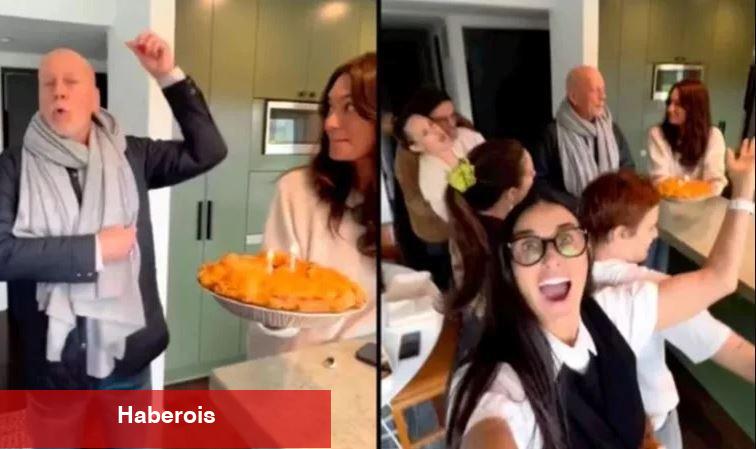 Demans hastalığına yakalanan Bruce Willis'in en büyük destekçisi 9 yaşındaki kızı oldu!