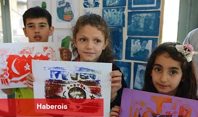 Depremzede çocuklar atölyelerde buluştu - Haberois Depremzede çocuklar atölyelerde buluştu