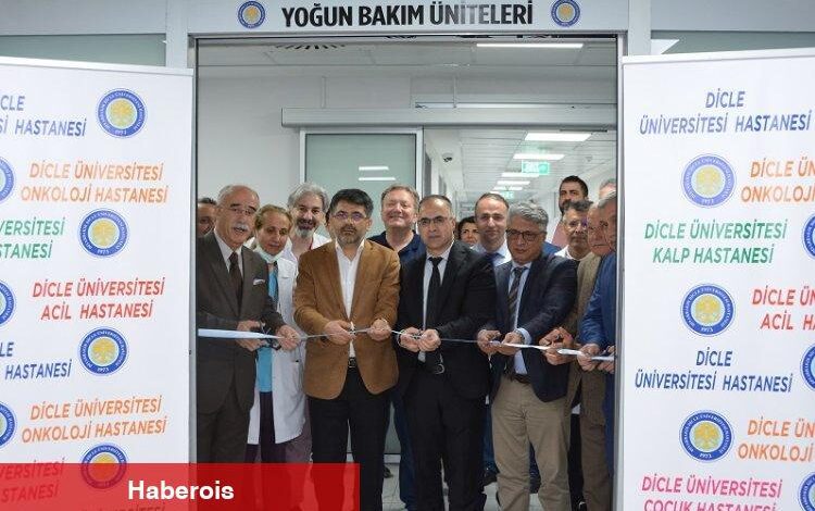Dicle Üniversitesi'nde yeni yoğun bakım ünitesi açıldı - Haberois Dicle Üniversitesi'nde yeni yoğun bakım ünitesi açıldı