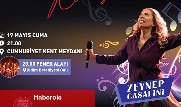 Didim Belediyesi, 19 Mayıs Atatürk'ü Anma, Gençlik ve Spor Bayramı'nı Fener Alayı ve Zeynep Casalini konseri ile kutlayacak - Haberois Didim Belediyesi, 19 Mayıs Atatürk'ü Anma, Gençlik ve Spor Bayramı'nı Fener Alayı ve Zeynep Casalini konseri ile kutlayacak