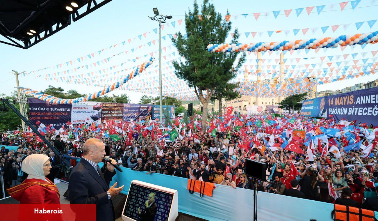 Emine Erdoğan AK Parti'nin Mardin ve Batman mitinglerinden paylaştı!