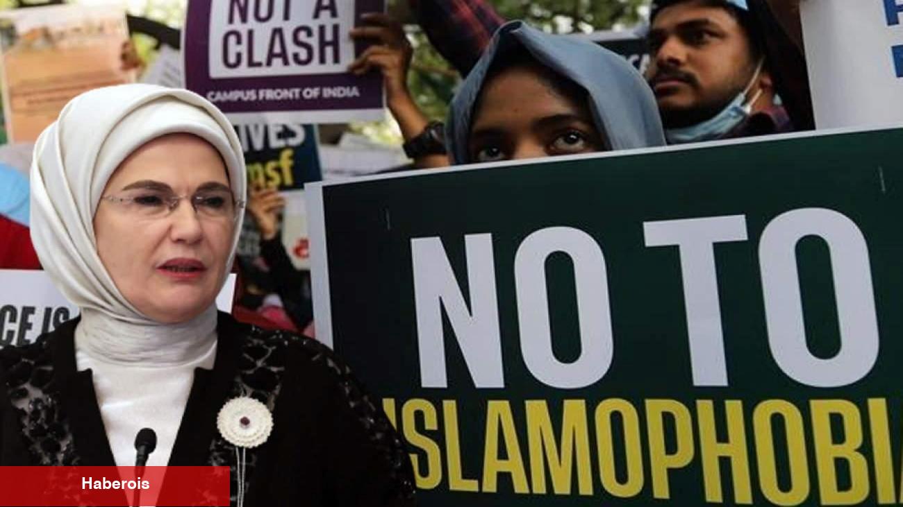 Emine Erdoğan UNESCO'nun 'İslamofobi' teşebbüsü hakkında paylaşım yaptı