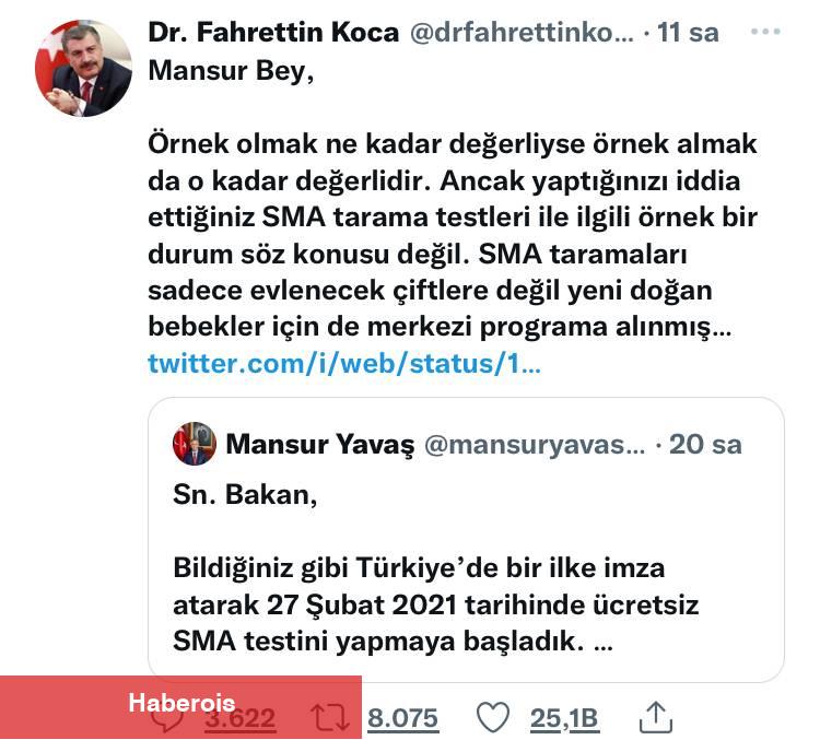 ‘Evlilik Öncesi SMA Tarama Testi’ Tartışması Twitter Üzerinden Devam Ediyor