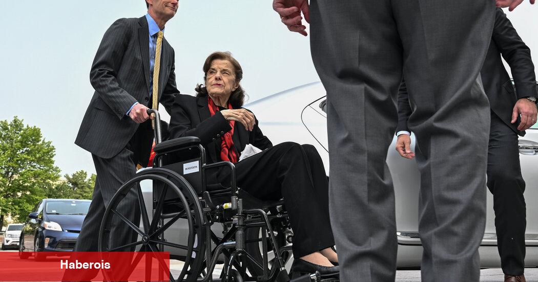 Feinstein, Senato'ya Geri Döndü, Çalışmak İçin Büyük Kadar Personele Güveniyor
