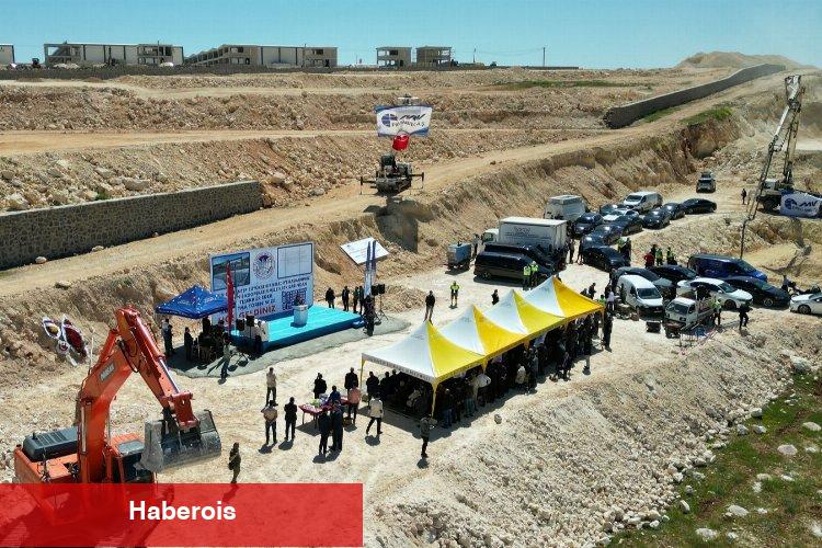 Gaziantep'te BÜSEM Nakliyeciler Sitesi'ne temel