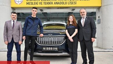 Geleceğin otomotivcileri Togg’u inceledi